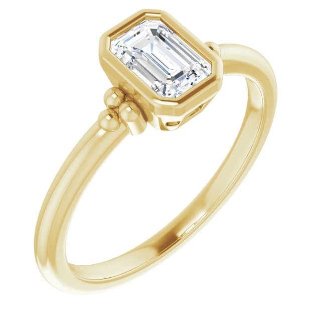 Emerald Cut Diamond Ring