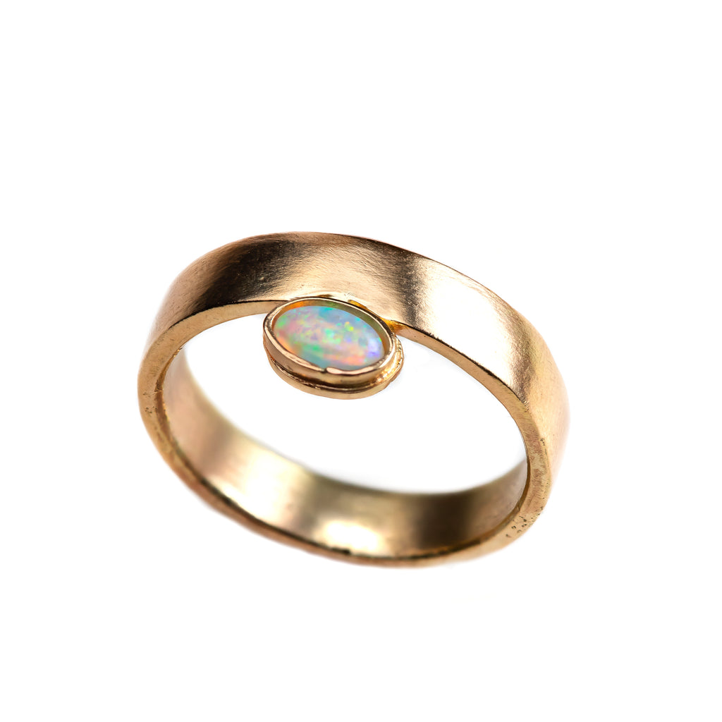 Opal Orbit Ring